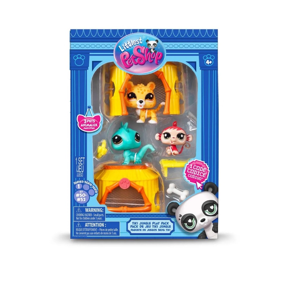 🆕 Littlest Pet Shop Playset with Yellow and Red Accessories Brand New With Tag